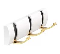 NBYGSC Coat Hook Wall Mounted Floating Rack Space-Saving Hanger with Retractable Hooks to Hang Coats Scarves Purses and More