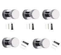 NBYGSC Coat Hooks,Wall Hangers,MultipurposeHooksAdhesive Brass Small Heavy Duty Wall Hooks Stick On Door Bathroom Towel Closet Sticky Hook Gold Hanging Coats Key Bag Organizer for Gara