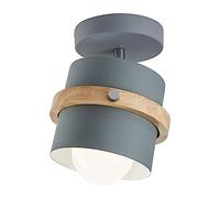 NBYGSC Color Nordic Recessed Ceiling Lamp, Metal Lampshade, Corridor Swivel Lighting Fixture, Base Close To Ceiling Small Chandelier, For Living Room, Bedroom, Kitchen, Aisle Balcony