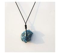 NBYGSC Crystal Stone Natural Amethyst Stone Pendant Quartz Necklace Presents (Color : Howlite) (Color : Blue Apatite)