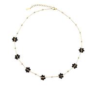 NBYGSC Daisy Necklace For Women and Girls, Bohemia Flower Charm Beads Chain Necklace Handmade Daisy Choker Necklace, Daisy Necklace For Girls, Daisy Necklace and Earrings