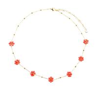 NBYGSC Daisy Necklace For Women and Girls, Bohemia Flower Charm Beads Chain Necklace Handmade Daisy Choker Necklace, Daisy Necklace For Girls, Daisy Necklace and Earrings