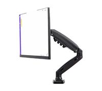 NBYGSC Desktop Gas Spring 17-30 Inch Monitor Stand mounting Arm Full Dynamic Display Stand Load Bearing 2-9 kg(2019 F80N Black)