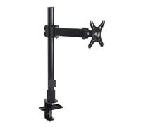 NBYGSC Desktop Stand with -Degree Adjustable Steel Single Monitor Stand, 14-27 Inch Clip-on Base, Monitor mounting Arm with 8kg Load Capacity(XJU53)