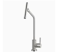 NBYGSC Drinking Water Filter Tap, Kitchen Sink Faucet Stainless Steel 360° Rotat,Grey