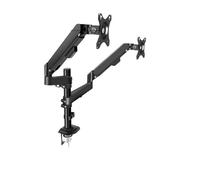 NBYGSC Dual-Screen Monitor Stand Desktop Computer Screen Desktop Lifting and Rotating Base up and Down Hovering Heightening Stand