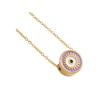 NBYGSC Evil Eye Necklace For Women and Men, Bohemia Round Evil Blue Eyes Pendant Necklaces Evil Eye Chain Necklaces, Evil Eye Necklace Gold, Evil Eye Choker, Evil Eye Necklace For Men