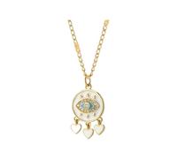 NBYGSC Evil Eye Necklace For Women and Men, Heart Evil Blue Eye Sun Necklace Evil Eye Pendant, Evil Eye Necklace Gold, Evil Eye Choker, Evil Eye Necklace For Men