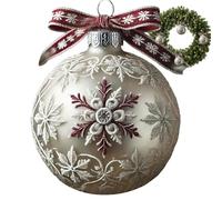 NBYGSC Fairy Ornament | Flat Fairy Ornament for Christmas - Acrylic Christmas Tree Holiday for Window, Tree, Shelf