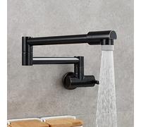 NBYGSC Faucet Wall Mount Joint Nozzle Tap Dual Mode Single Cold Water Taps Rotation Pot Filler Kitchen Mixer