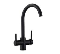 NBYGSC Faucet with Direct Drink Tap Dual Spout Swivel Handheld Mixer Crane Hot Cold Kitchen Taps Shower Head