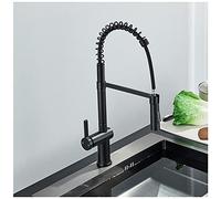 NBYGSC Faucets, Spring Stainless Steel with Sprayer, Pull Down Faucet for Sink, ller, Tap, RV Kitchen F