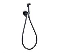 NBYGSC Faucets,Water-Tap Bath Shower Systems Wall Mounted Sprayer, Handheld Hot and Cold Water Bathroom Bidet Faucet Toilet Sprayers for Shower/Black