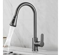 NBYGSC Filter Tap for Kitchen Sink Faucet Swivel Brass Single Cold, Gray B