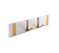 NBYGSC Foldable Aluminum Wall Mounted Heavy Duty Rack, Hanger Hook Gold and Silver Hanging for Robe, Coat, Bags, Scarves, Towel, Keys,A Style,4 Hooks