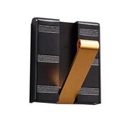 NBYGSC Foldable Wall Mounted Aluminum Rack Heavy Duty Hanger Hook, Hanging Hooks for Robe, Coat, Scarves, Towel, Keys, Dual Installation,Coffee