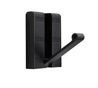 NBYGSC Foldable Wall Mounted Aluminum Rack Heavy Duty Hanger Hook, Hanging Hooks for Robe, Coat, Scarves, Towel, Keys, Dual Installation,Coffee