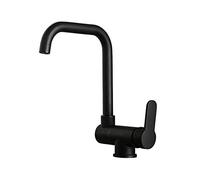 NBYGSC Folding Black All Copper, Kitchen Sink with Open Window Hot and Cold, Faucet-Black B