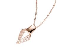 NBYGSC Glossy Pendant Necklace Women Unusual Geometry Hollow 585 Rose Gold Color Ethnic Daily Fine Decoration Jewelry Commemorative with You Accessories Trendy Best For Gift