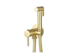 NBYGSC Handheld Toilet Sprayer Brass Hygienic Shower Faucet, Adjustable Hot & Cold Water Mixer Bathroom Vanity, Easy Install Bidet Attachment for Ultimate Cleanliness