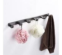 NBYGSC Hanger Gray Mounted 304 Stainless Steel Wall Hooks Rack for Bathroom, Bedroom, Entryway Coat Hook Rail