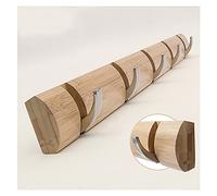 NBYGSC Hanger Mount Clothes Home Storage Hook with 5 Retractable Hooks for Hanging Scarf Purse Wall Mounted Coat Rack