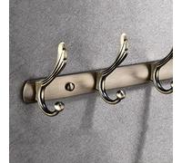 NBYGSC Hanger Vintage Rack Wall Mounted, A Row of Towel Clothes Wardrobe Hooks Behind The Long Door Coat Hook Rail