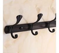 NBYGSC Hanger Vintage Rack Wall Mounted, A Row of Towel Clothes Wardrobe Hooks Behind The Long Door Coat Hook Rail