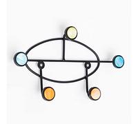 NBYGSC Home Hang Hook Wrought Iron Hanger Wall Mounted Coat Rack Great for Living Room Bedroom Bathroom Entrance Office Etc