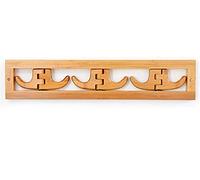 NBYGSC Hooks Mounted Wooden Folding Creative Wall-Mounted Rack for Bathroom Kitchen Bedroom Wall Hanging Hanger Coat Hook