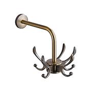 NBYGSC Hooks,Wall Hangers,MultipurposeHooksWall Swivel Heavy Duty Screw In Coat Hooks Metal Water Proof Hanging Towel Hat Pack Bag Key Holder Organizer Rack Wall Mounted For Entry Bathroom Kitche