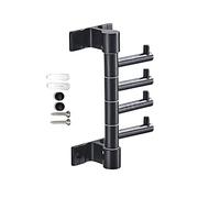 NBYGSC Hooks,Wall Hangers,MultipurposeHooksWall That Fold Rack Metal Vertical Wall Mounted Water Proof Heavy Duty Screw In Key Holder Organizer Coat Hooks Hanging Towel Hat Pack Bag For Entr