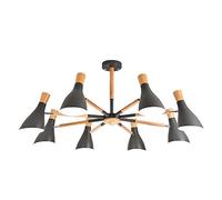 NBYGSC Industry Sputnik Chandelier, Adjustables，Vintage Rustic Chandeliers,for Living Room Dining Room Bedroom