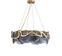 NBYGSC Industry Sputnik Chandelier, Chandelier,Adjustable Living Room During Lighting Indoor Ceiling Light Decoration for Bedroom Lounge Kitchen Bar,Smoke Gray,105X40Cm