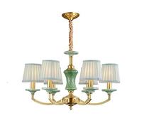 NBYGSC Industry Sputnik Chandelier,During Lamp Lampshade Restaurant Bedroom Livingroom Creative Decoration Fabric,a,8 Head