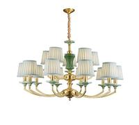 NBYGSC Industry Sputnik Chandelier,During Lamp Lampshade Restaurant Bedroom Livingroom Creative Decoration Fabric,a,8 Head