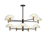 NBYGSC Industry Sputnik Chandelier,During Lights During Lamp Branch Wrought Iron Bedroom Livingroom Restaurant Creative,a,10 Head