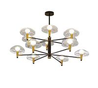 NBYGSC Industry Sputnik Chandelier,During Lights During Lamp Branch Wrought Iron Bedroom Livingroom Restaurant Creative,a,10 Head
