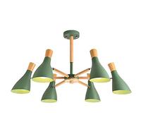 NBYGSC Industry Sputnik Chandelier,Vintage Rustic Chandeliers, Adjustable Iron Button Dulights,for Living Room Dining Room Bedroom