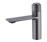 NBYGSC Kitchen Brass Bathroom Single Handle Basin Deck Mounted Vanity Faucet Sink Mixer Tap Hot and Cold Lavatory Faucet,Brushed (Brushed Gold) Drinking
