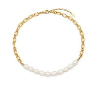 NBYGSC Ladies Elegant Texture Chain Necklace Metal Patchwork Chain Necklace Jewelry Gift