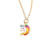 NBYGSC Lovely Enamel Rainbow Necklace For Women, Cute Cartoon Rainbow Choker - Pride Beads Rainbow Heart Necklace, Rainbow Bridge Necklace For Birthday Valentine Gifts