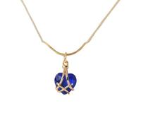 NBYGSC Lucky Heart Necklace For Women, Sweet Necklace Castle Heart Pendant Lucky Necklace, Love Heart Pendant Necklace, Heart Necklace, 4 Heart Necklace