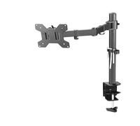 NBYGSC M051 Clamp Grommet Base Full Motion Degree Rotation Single Computer 10" - 27" Monitor Stand Long Arm Monitor Mounting Arm 9.9kg PC Stand(with 2 Kinds of Base)