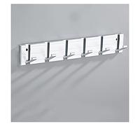 NBYGSC Mount Household Storage Foldable Punching Wall-Mounted Hook Hanger Suitable for Hanging Clothes Hat Keys Wall Mounted Coat Rack