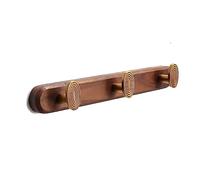 NBYGSC Mount New Chinese Style Wooden Door Porch Clothes Living Room Row Hook Hanger Wall Mounted Coat Rack