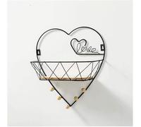 NBYGSC Mount Nordic Iron Multifunction Key Sundries Clothes Hanger Wooden Wall Decoration Hooks Storage Holders Hat Rack Coat Hook