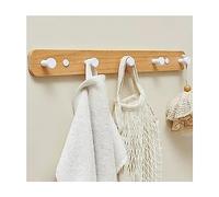 NBYGSC Mounted Coat Hanger Wall Mount with 3~6 Hooks Hanging Coats Hook Rack Peg Rail for Hats Jacket Clothes Towels