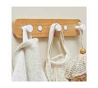 NBYGSC Mounted Coat Hanger Wall Mount with 3~6 Hooks Hanging Coats Hook Rack Peg Rail for Hats Jacket Clothes Towels
