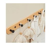 NBYGSC Mounted Coat Hanger Wall Mount with 3~6 Hooks Hanging Coats Hook Rack Peg Rail for Hats Jacket Clothes Towels